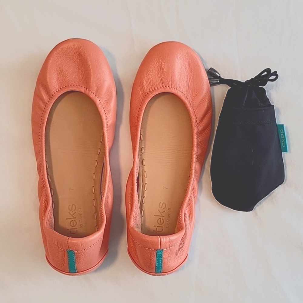 Tieks - Peach Poppy